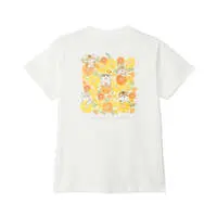 mofusand × HIBIYA-KADAN T-Shirt Marigold White - L