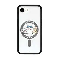 Chiikawa IIIIfit Plump Frame iPhone17e/16e MagSafe Case (Pose)