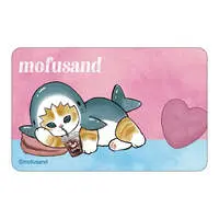 mofusand Moving Sticker (Shark Meow Lying Down)