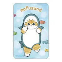 mofusand Moving Sticker (Standing Shark Meow)