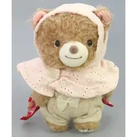 Plush (クマ(イチゴスカーフ) ぬいぐるみ)