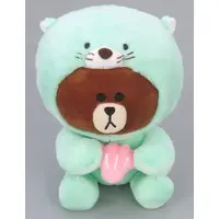 Plush - LINE FRIENDS / BROWN