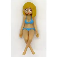 Trading Figure (座るマチコ(水着) 「まいっちんぐマチコ先生 グラスのマチコ フィギュア」)