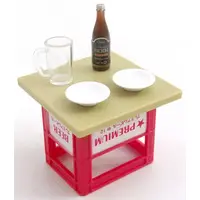 Trading Figure (ビールケース/赤(ジョッキ・ビール・小皿2枚) 「立ち飲み居酒屋マスコット」)