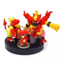 Trading Figure - Pokémon / Magmortar & Magmar & Magby