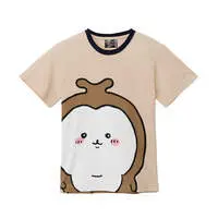 Chiikawa Park Kids T-shirt Big Char (Beetle / Charcoal) - 110