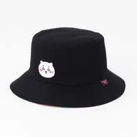 Chiikawa Park Reversible Bucket Hat (Nightmare / Black)
