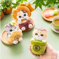 mofusand Mofusando Wagashi Meow Mascot Keychain (Dorayaki)