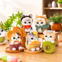 mofusand Mofusando Wagashi Meow Mascot Keychain (Taiyaki)