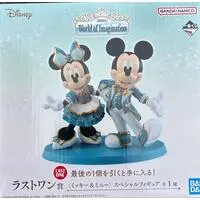 Ichiban Kuji World of Imagination- Last One Prize Mickey & Minnie Special Figure