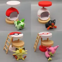 Trading Figure - Pokémon / Meowth & Litten & Sprigatito & Skitty
