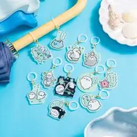 Nagano Characters Jiisan and Azarashi Blind Pack Glow-in-the-Dark Acrylic Charm Marker (All 11 Types)
