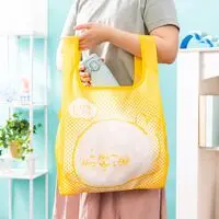 Nagano Characters Jiisan and Azarashi Packable Eco Bag (Azarashi)