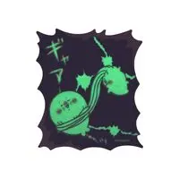 Nagano Characters Glow-in-the-Dark Sticker (Gyaaa!)