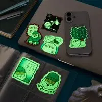 Nagano Characters Glow-in-the-Dark Sticker (Suuu)