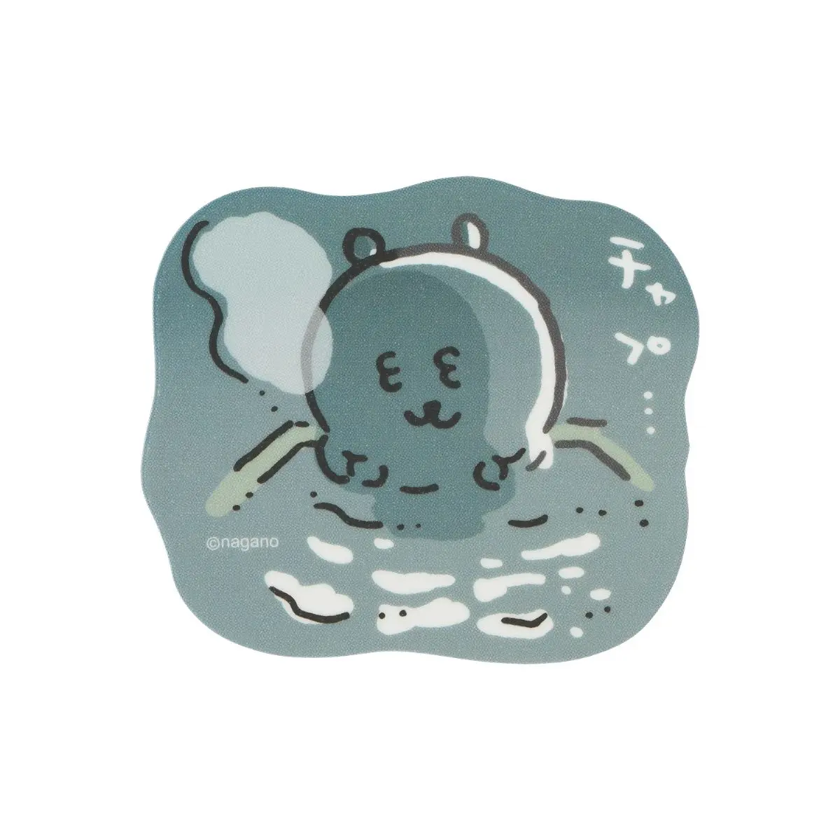 Nagano Characters Glow-in-the-Dark Sticker (Dark Bath)