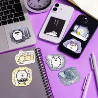 Nagano Characters Glow-in-the-Dark Sticker (Dark Bath)