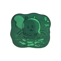 Nagano Characters Glow-in-the-Dark Sticker (Dark Bath)