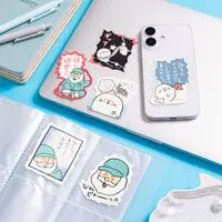 Nagano Characters Glow-in-the-Dark Sticker (Joke Bear Thinking of Brains)