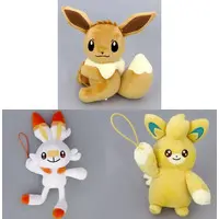 Plush - Pokémon / Eevee & Scorbunny & Pawmo