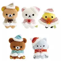 Rilakkuma Honey Forest Christmas - RILAKKUMA / Korilakkuma & Kiiroitori & Chairoikoguma & Aoi ko ookami
