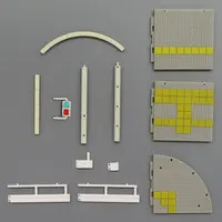 Trading Figure - 1/64 TC Town Sidewalk & Guardrail & Traffic Light