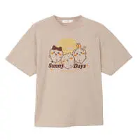 Chiikawa T-shirt Sunny Days (Sand Beige) - L