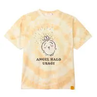 Chiikawa T-shirt Tie-Dye Angel Halo (Yellow) - L