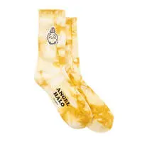 Chiikawa Tie-Dye Socks Angel Halo (Yellow / 23-25cm)