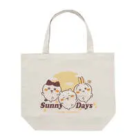 Chiikawa Tote Bag Sunny Days (Sand Beige)