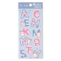 Chiikawa Fabric Alphabet Clear Sticker (Furuhonya)