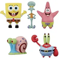 Trading Figure - SpongeBob SquarePants / Gary the Snail & Eugene H. Krabs & Squidward Tentacles & Patrick Star