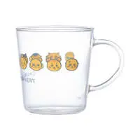 Chiikawa Bakery Heat-Resistant Glass Mug (Bread All)