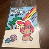 Stickers (Sanrio My Melody Happy Beach Day ステッカー)