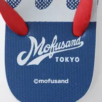 mofusand BOARD SHARK! Beach Sandals SURFING CLUB Blue