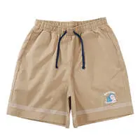 mofusand BOARD SHARK! Shorts Trim Sand Beige - L