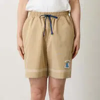 mofusand BOARD SHARK! Shorts Trim Sand Beige - L