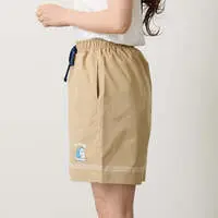 mofusand BOARD SHARK! Shorts Trim Sand Beige - L