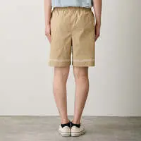 mofusand BOARD SHARK! Shorts Trim Sand Beige - L