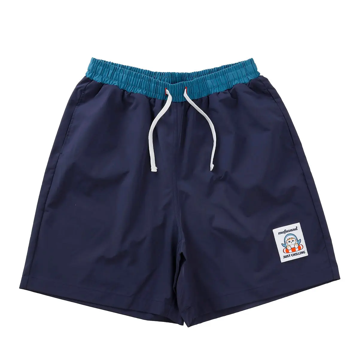 mofusand BOARD SHARK! Shorts JUST CHILLING Blue - M