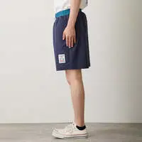 mofusand BOARD SHARK! Shorts JUST CHILLING Blue - M