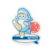mofusand BOARD SHARK! Souvenir Magnet (Shark)
