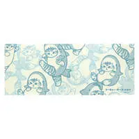 mofusand BOARD SHARK! Tenugui Towel (Shark Meow All-over Pattern)