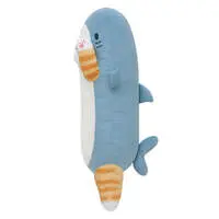 mofusand BOARD SHARK! Long Shark Meow Cushion Plush