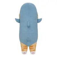 mofusand BOARD SHARK! Long Shark Meow Cushion Plush