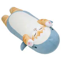 mofusand BOARD SHARK! Long Shark Meow Cushion Plush