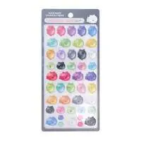 Nagano Characters Bon Bon Drop Stickers (Colorful Joke Bears)