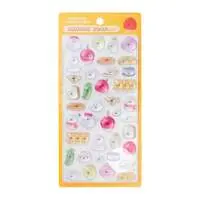 Nagano Characters Bon Bon Drop Stickers (Tiny Foods)