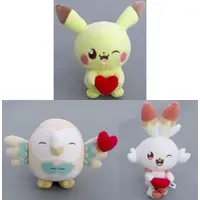 Plush - Pokémon / Pikachu & Scorbunny & Rowlet