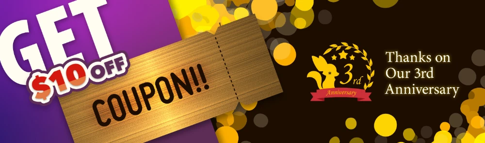 Kawaii Republic 3rd Anniversary Coupon